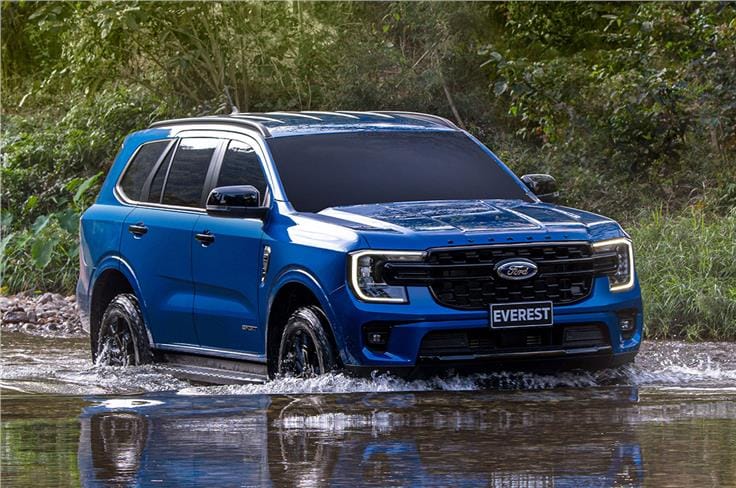 Strong comeback of ford endeavour in 2024