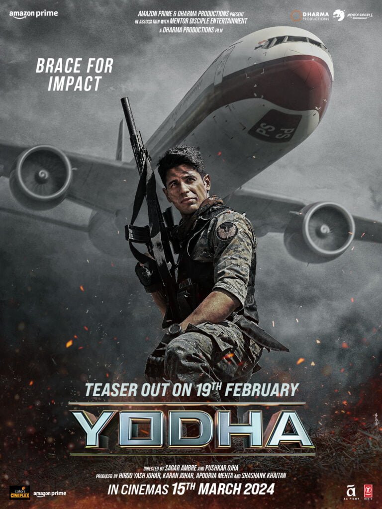 Yoddha movie box office collection day two