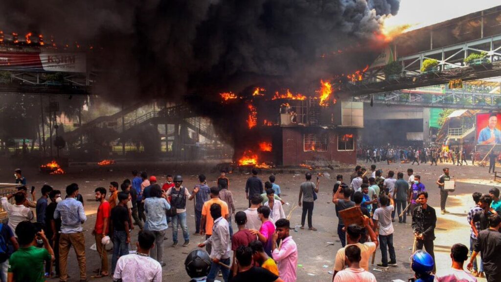 Curfew imposed in bangladesh