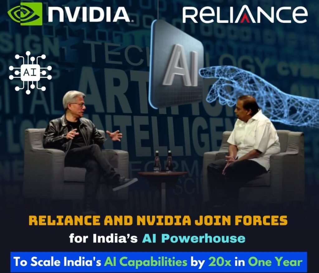 Reliance and Nvidia Partner for AI Infra