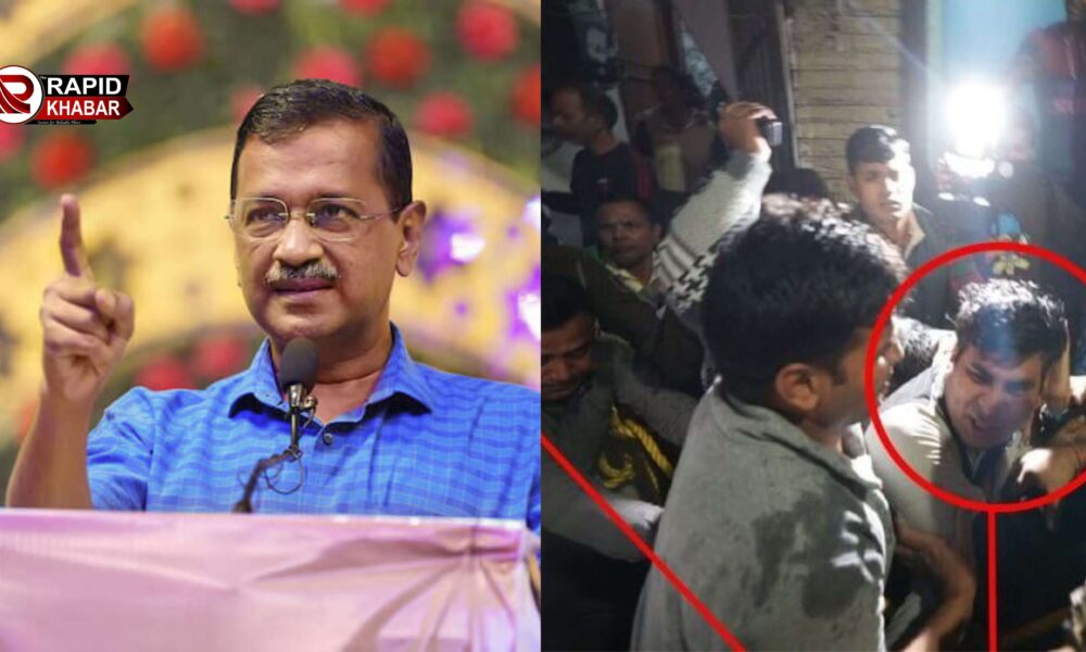 Attack On Arvind Kejriwal In Delhi