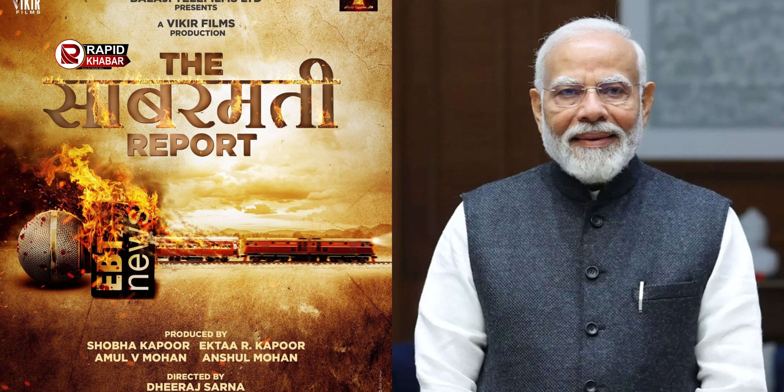 PM Modi praises The Sabarmati Report Movie