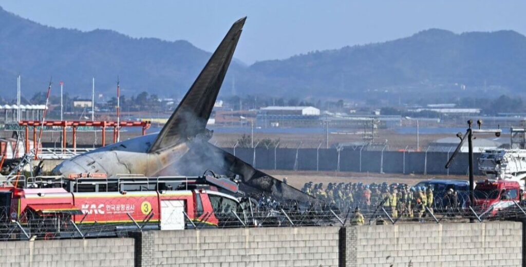 South korea plane crash news