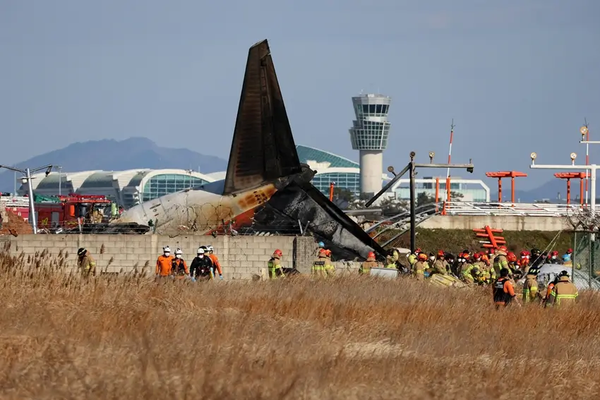 South korea plane crash news