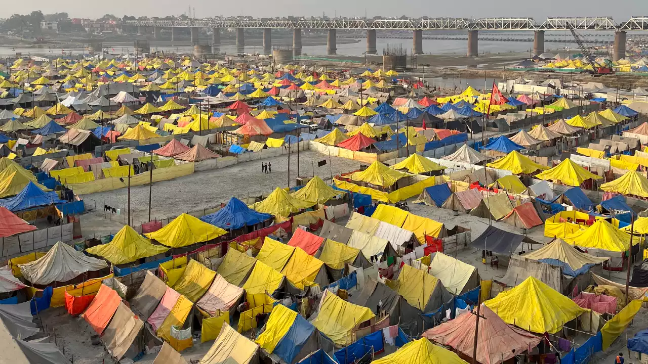 Mahakumbh magh purnima sangam snan