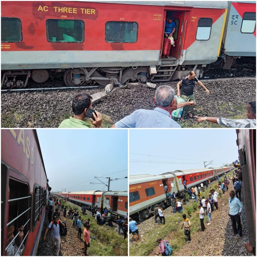 Kamakhya express derailed in odisha