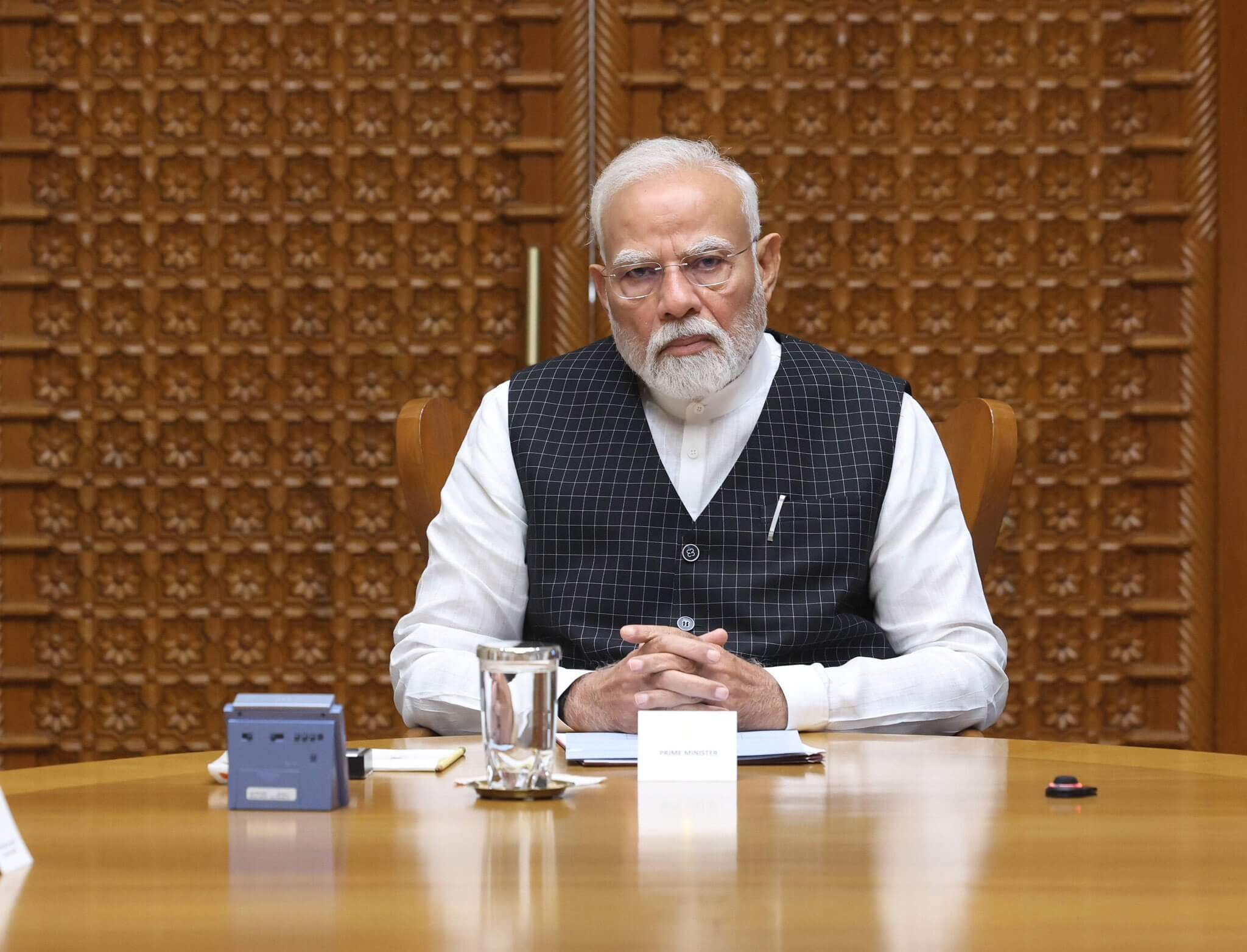 Pm modi meets rajnath singh