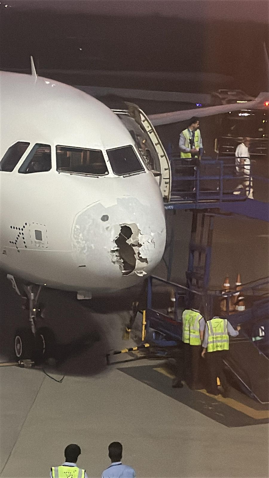 Indigo airlines flight turbulence