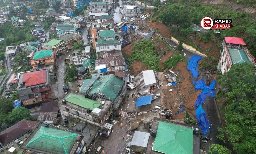Mizoram Landslide News
