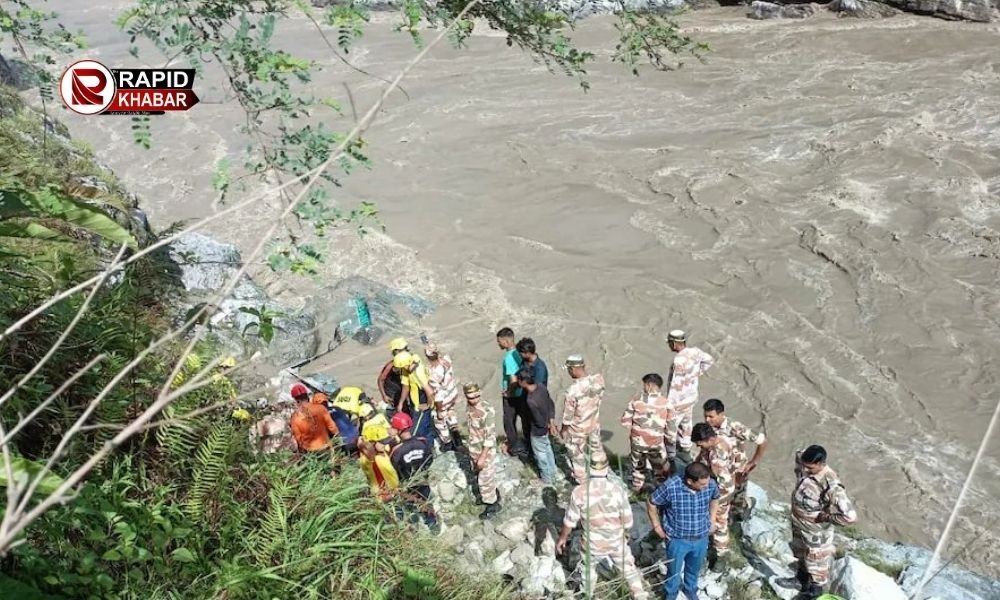 Rudraprayag Bus Accident News