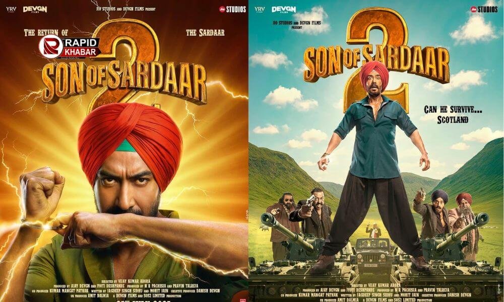Son Of Sardaar 2 Teaser Out- कॉमेडी से हंसाने आ रहे हैं अजय देवगन उर्फ जस्सी, फिल्म सन ऑफ सरदार 2 का टीजर हुआ रिलीज