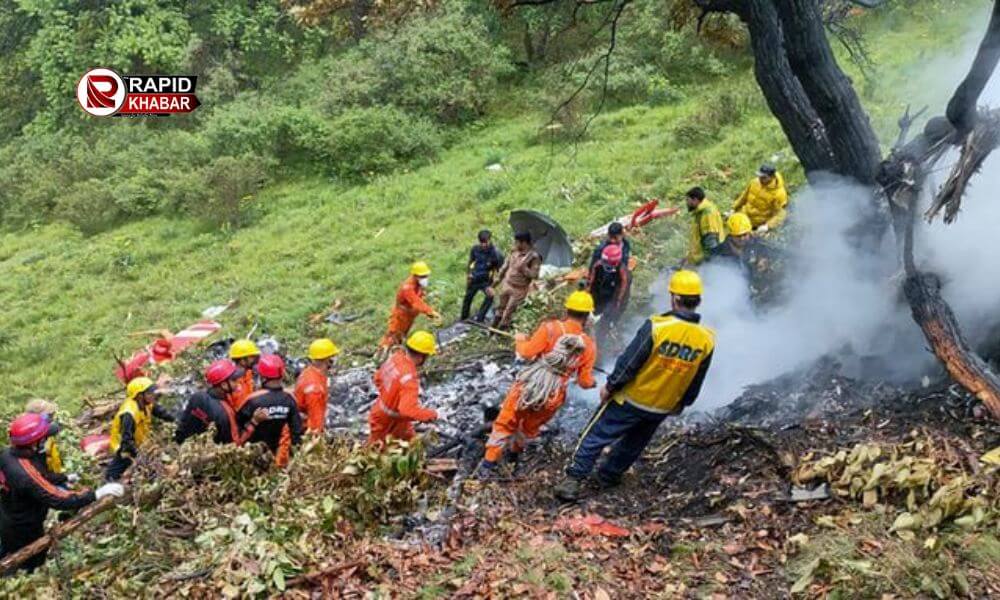 Rudraprayag Helicopter Crash News