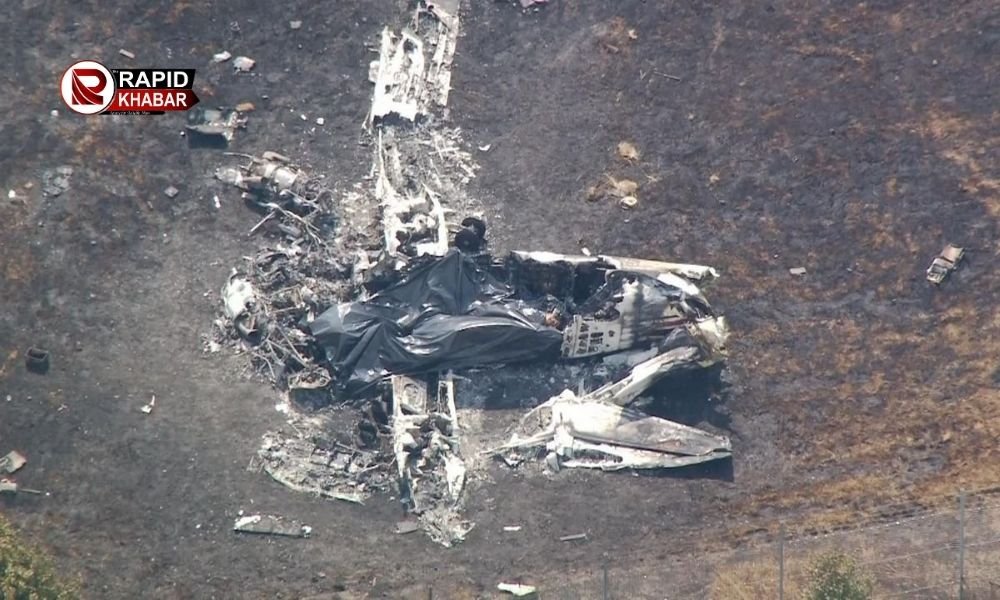 London Plane Crash News