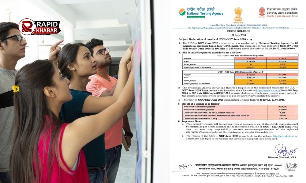 UGC NET June 2025 Result