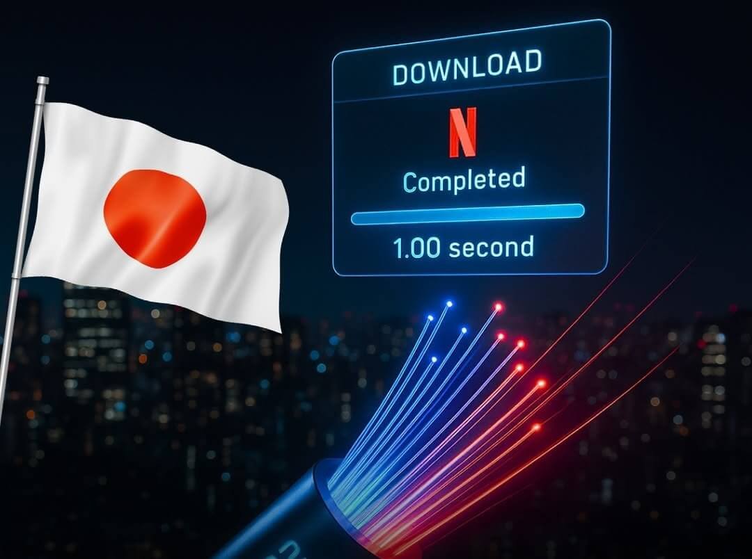 Japan fastest internet speed 2025